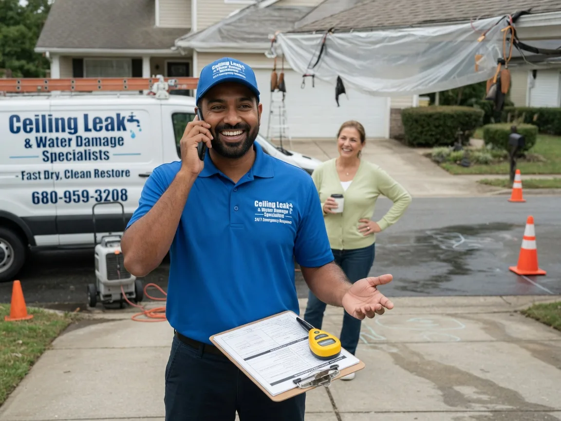 Ceiling Leak Cleanup Commerce City, CO FAQs